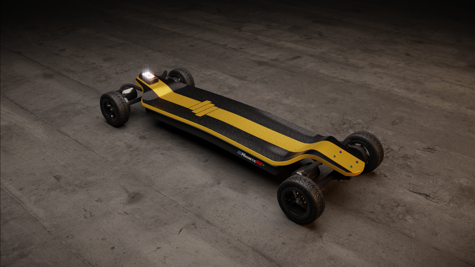 Magnetic RS+ Worlds most powerful Electric skateboard Magnetic RS+ Worlds most powerful Electric skateboard