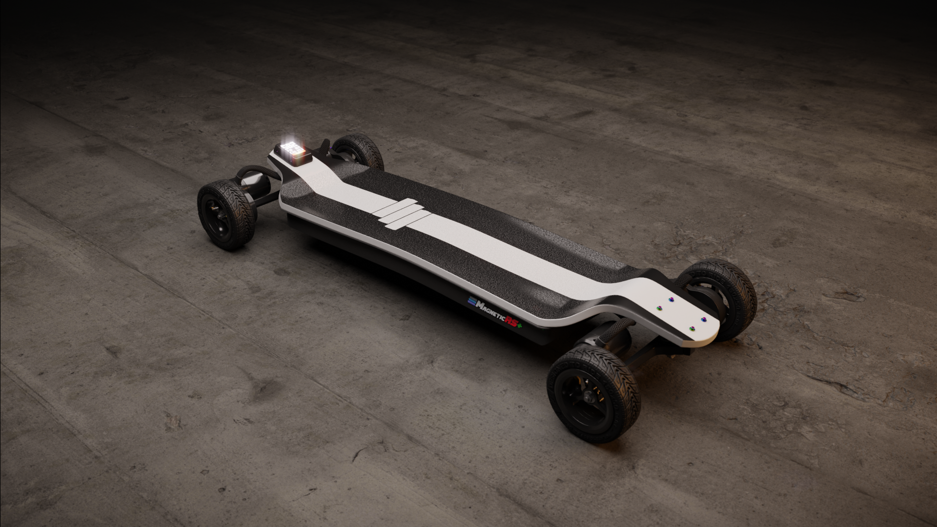 Magnetic RS+ Worlds most powerful Electric skateboard